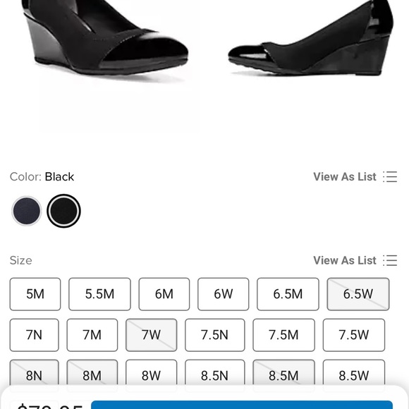 Life Stride Velocity Memory Foam Black dress heels - Picture 9 of 9